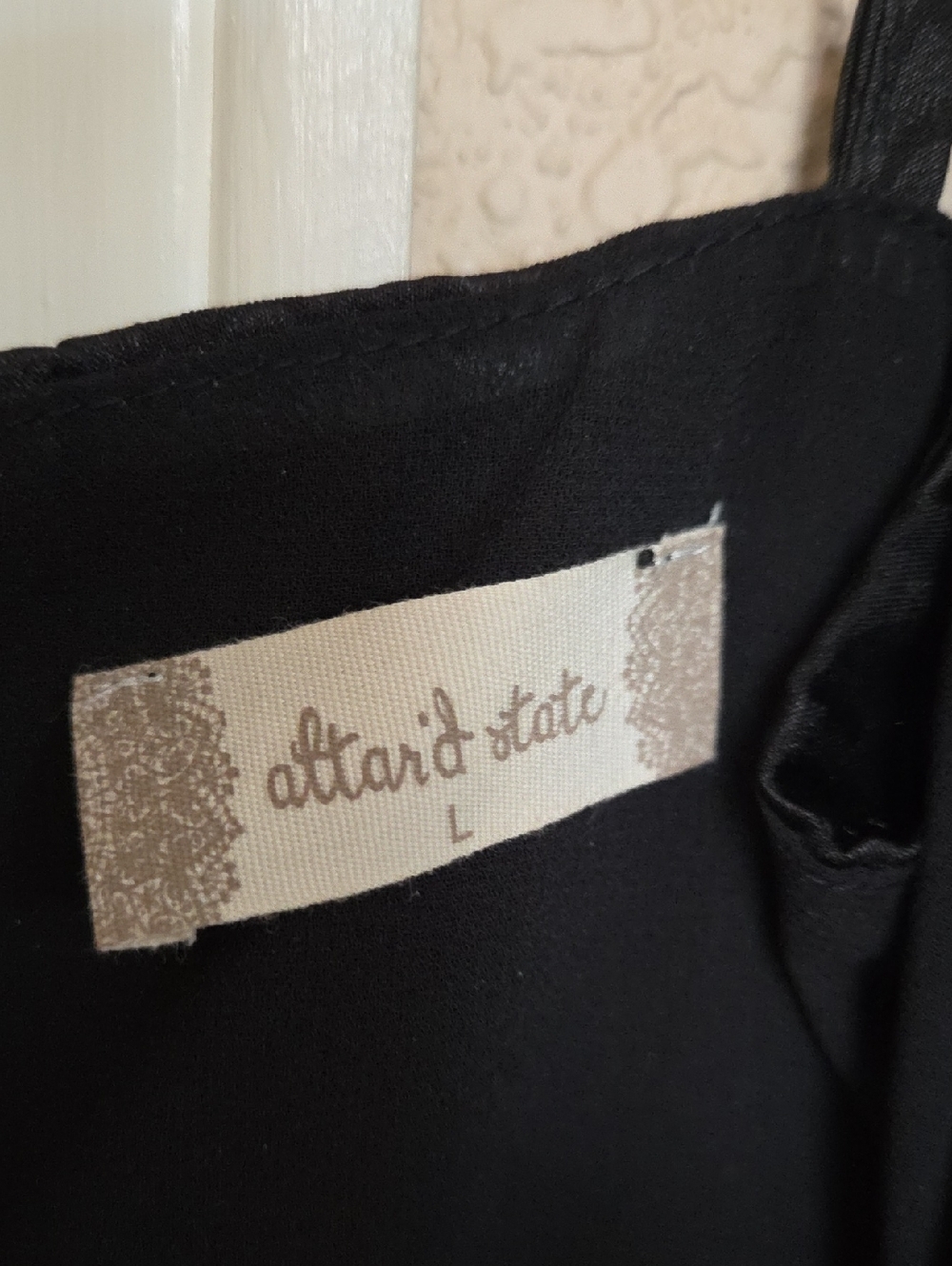 Altar'd State Black Floral Mini Dress - Picture 3 of 9